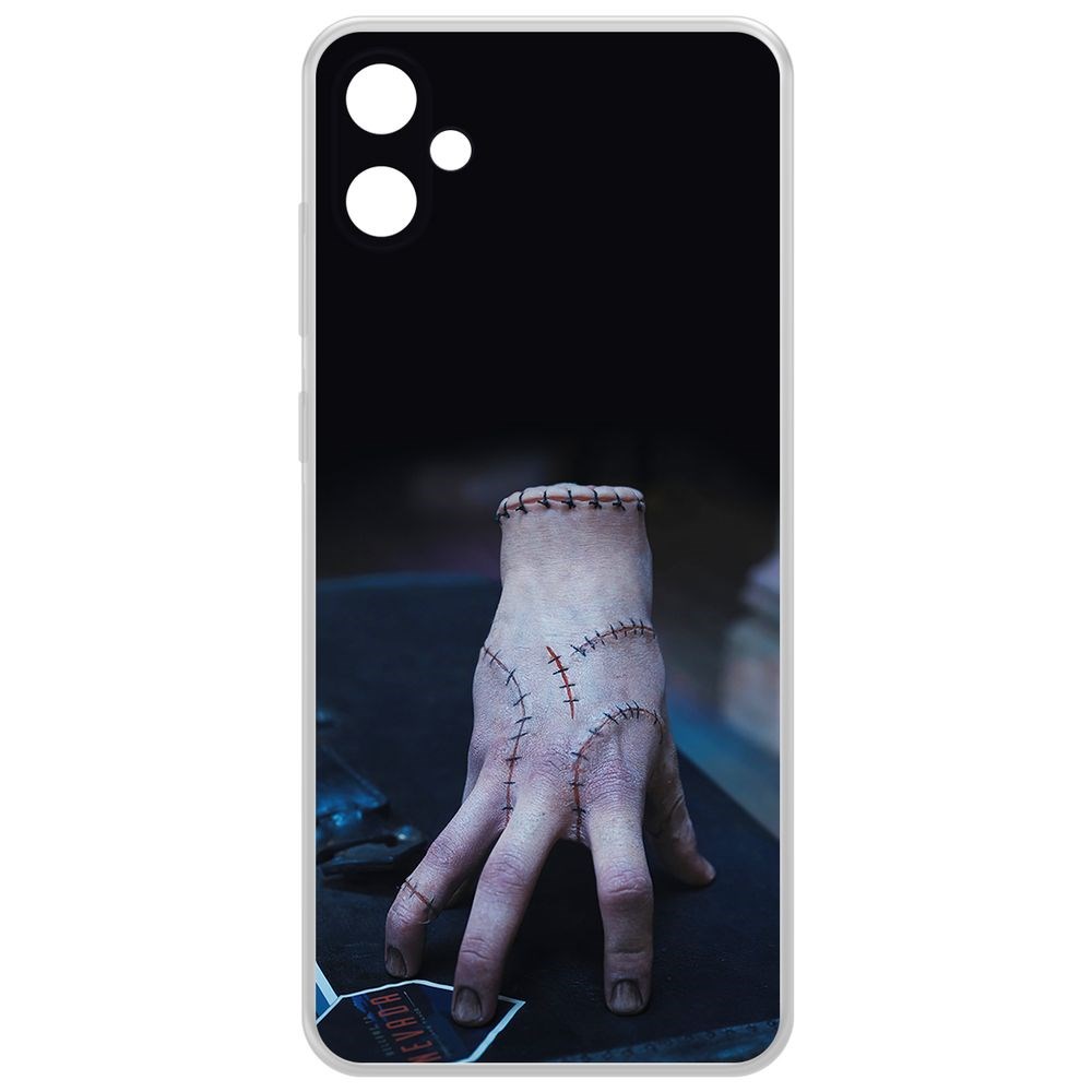 

Чехол-накладка Krutoff Clear Case Уэнсдей Аддамс - Вещь для Samsung Galaxy A05, Прозрачный