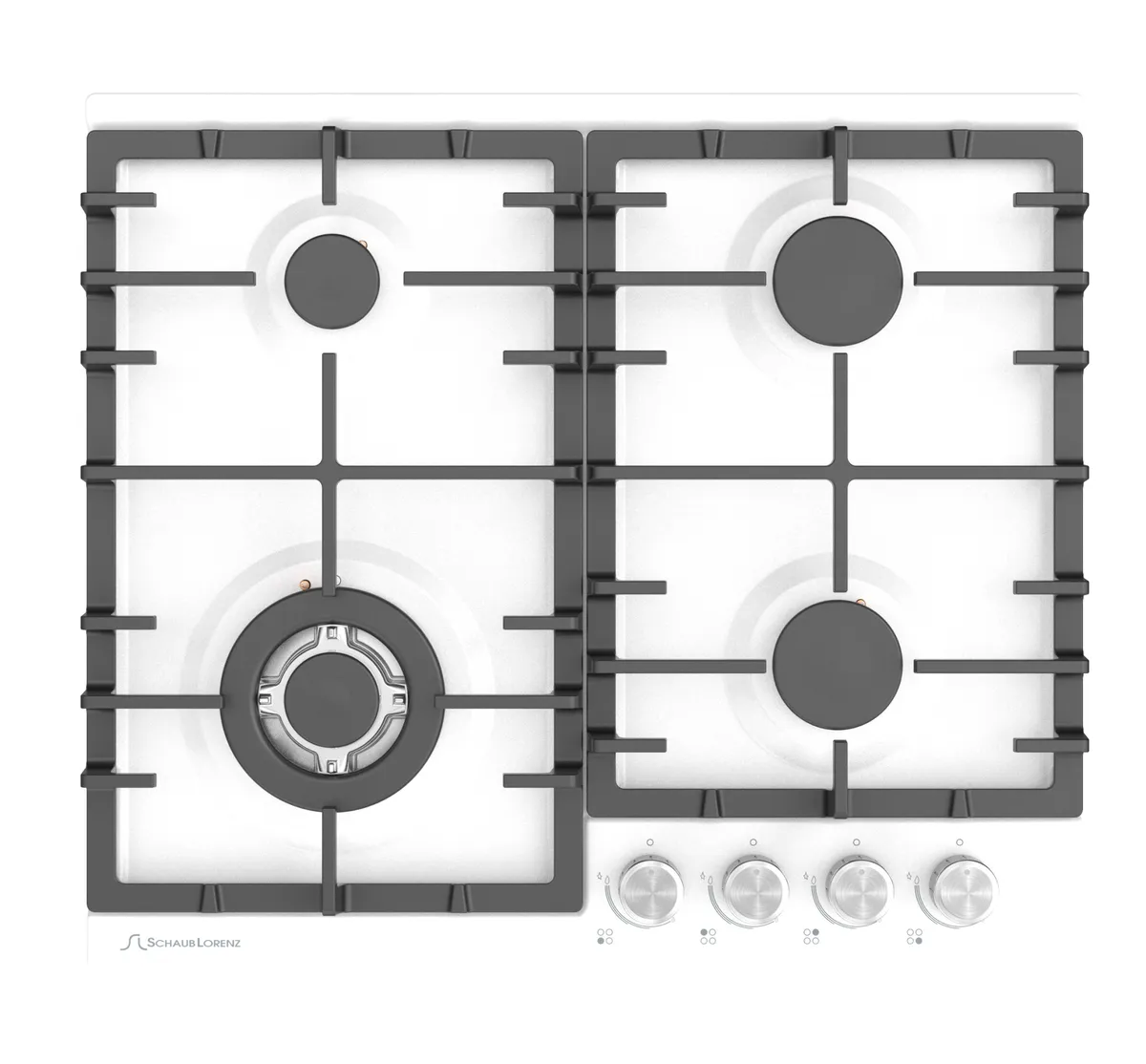 фото Встраиваемая варочная панель газовая schaub lorenz slk gw6521 white