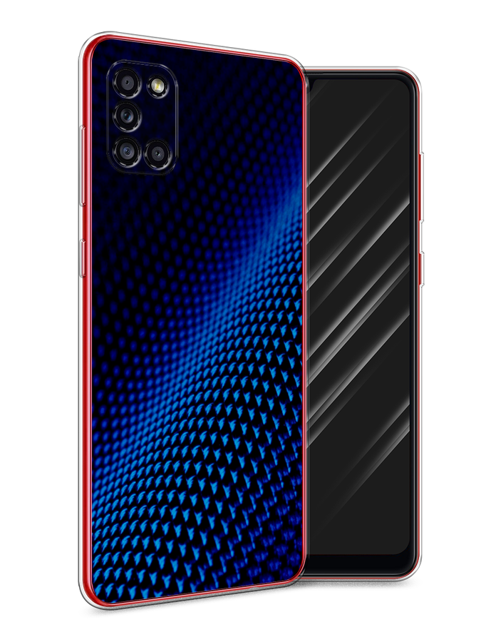 

Чехол Awog на Samsung Galaxy A31 / Самсунг A31 "Синий карбон", Разноцветный, 2100350-3