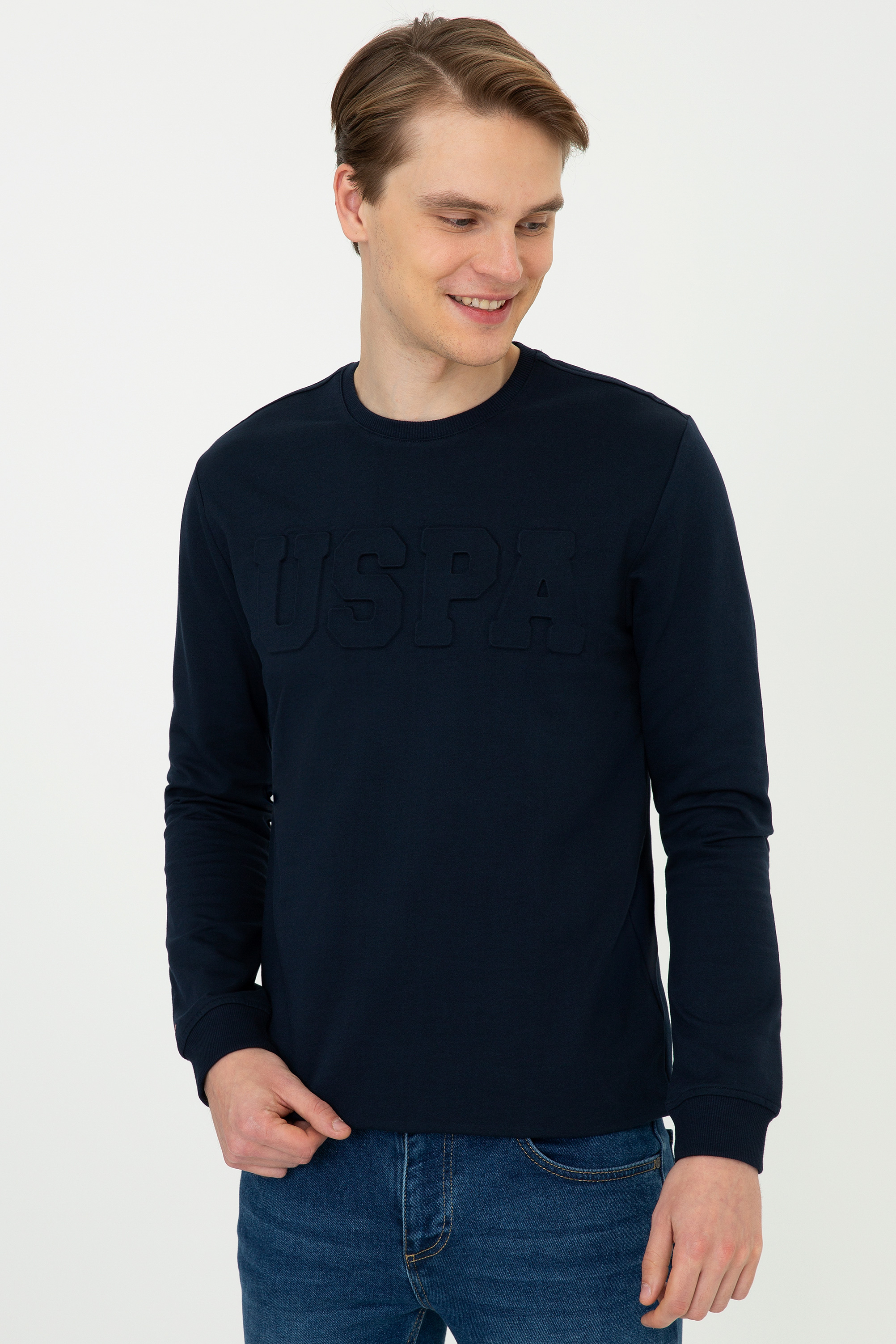 

Свитшот мужской U.S. POLO Assn. G081SZ0820JELLYSK21 синий XL, G081SZ0820JELLYSK21