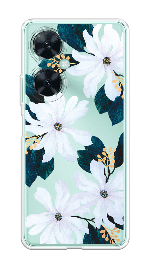 

Чехол на Huawei Nova 11i "Delilah Flower", Зеленый;белый, 6121750-1