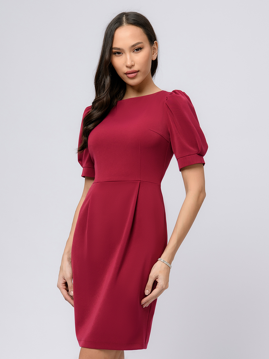 

Платье женское 1001dress 0102580 красное 46, Красный, 0102580