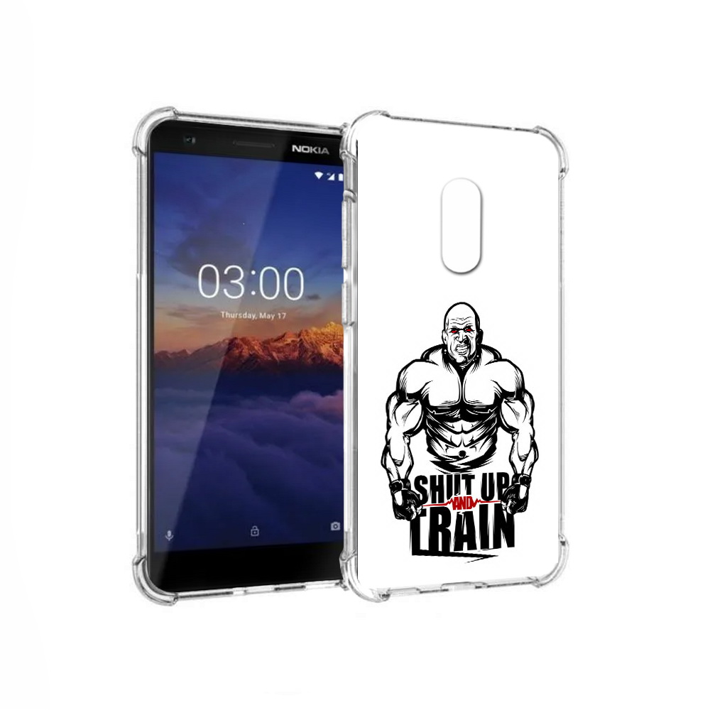 

Чехол MyPads Tocco для Nokia 3.1 здоровое тело (PT114125.119.356), Прозрачный, Tocco