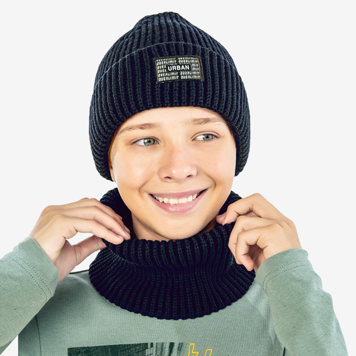 

Снуд детский Kapika FWBAA09-Z4 т.синий р.22х18, FWBAA09-Z4