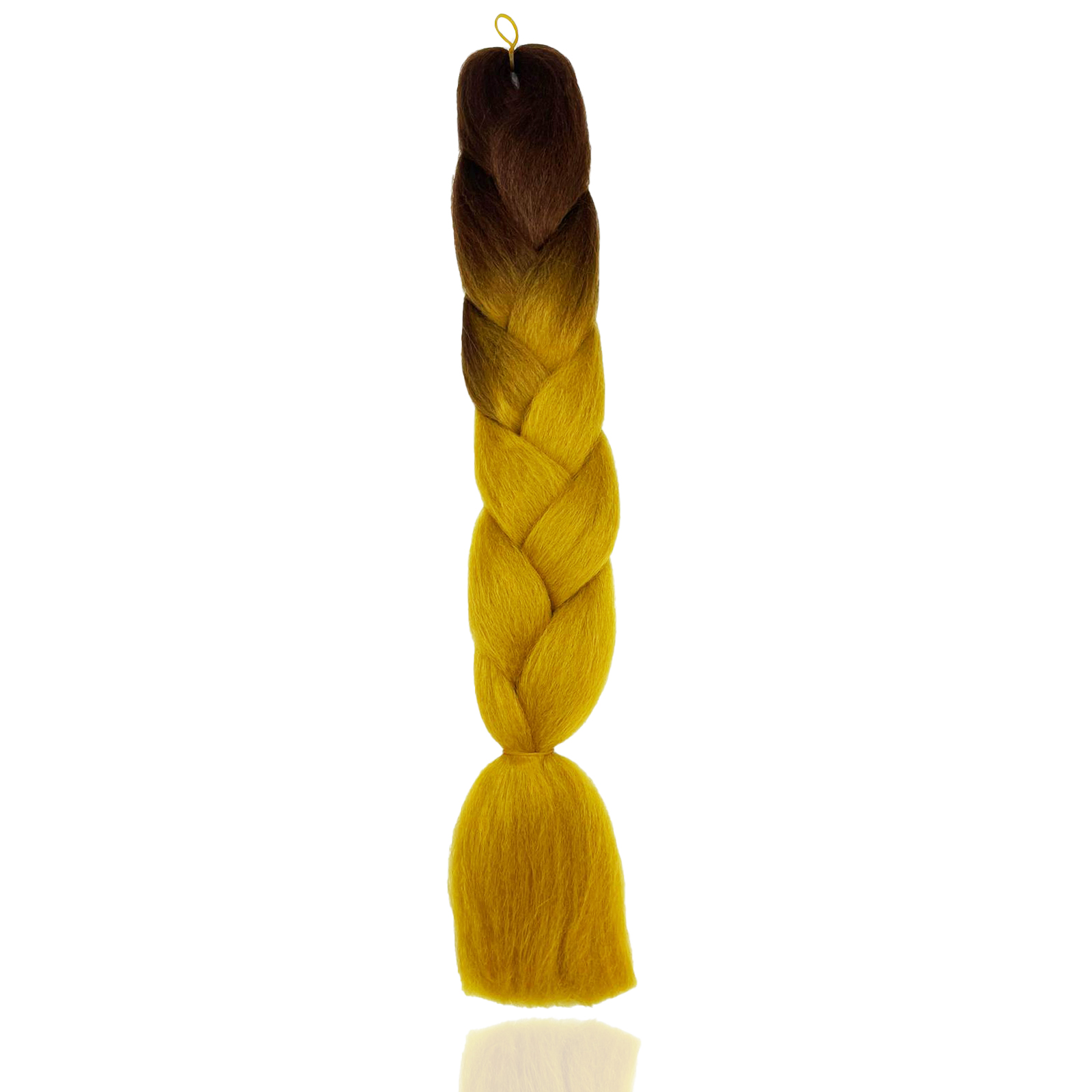 Канекалон - накладные волосы для плетения кос Market toys lab, темно-коричневый