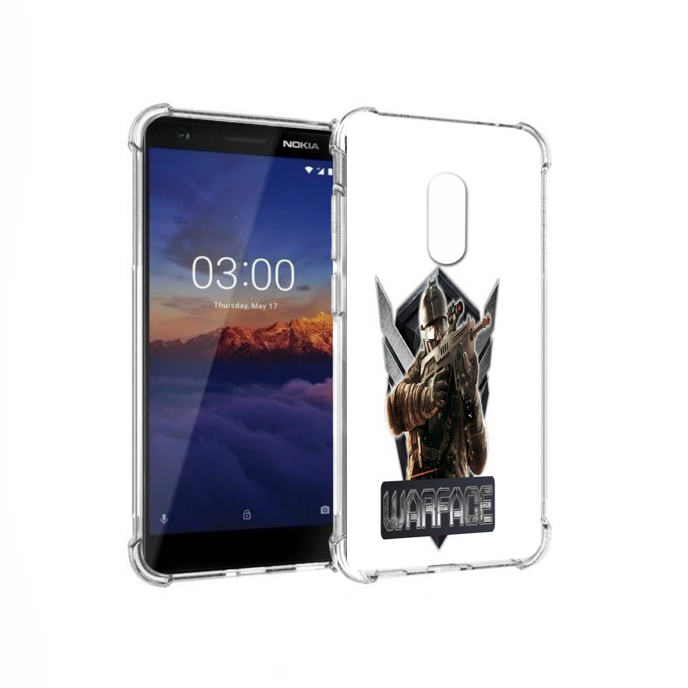 

Чехол MyPads Tocco для Nokia 3.1 игра про войну (PT114125.119.374), Прозрачный, Tocco