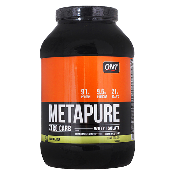 фото Qnt metapure zero carb, 908 г, вкус: ваниль