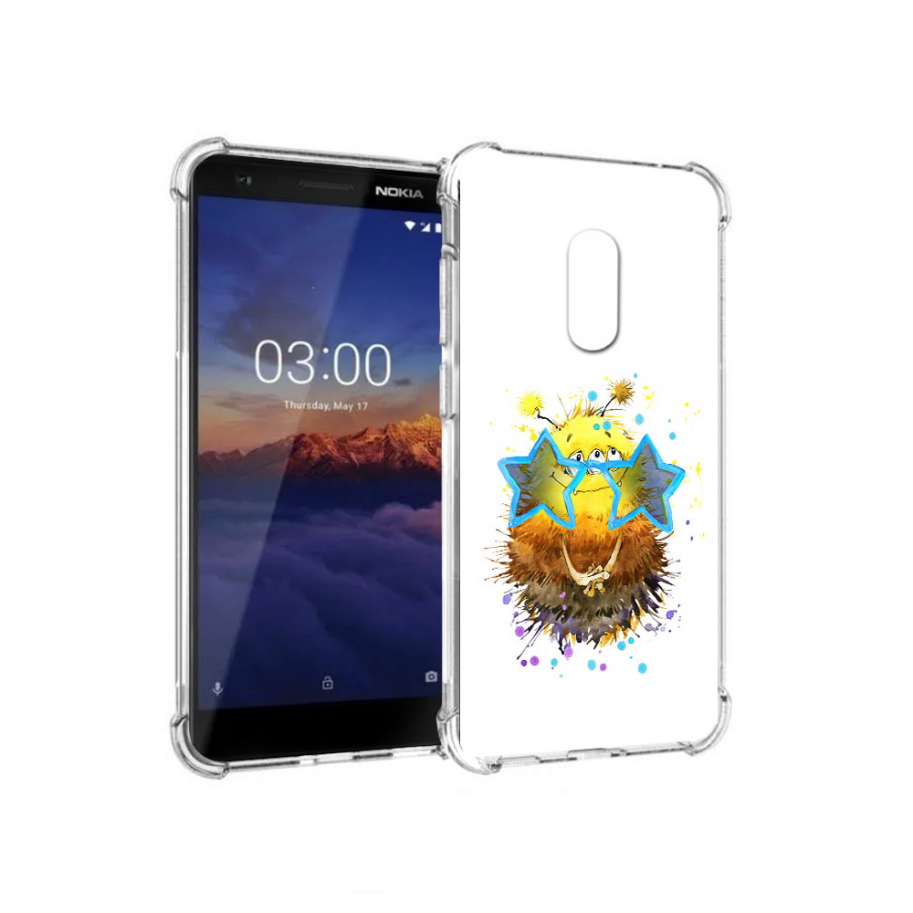 

Чехол MyPads Tocco для Nokia 3.1 Буня (PT114125.119.38), Прозрачный, Tocco