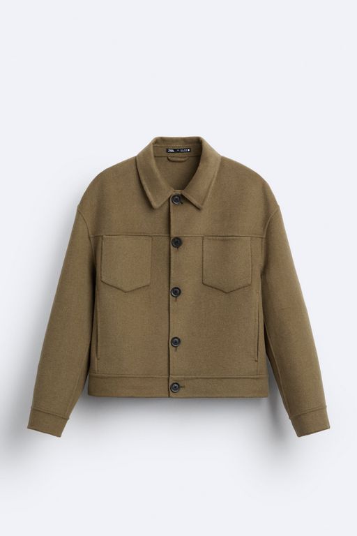 

Куртка мужская ZARA 05854654 бежевая L, Бежевый, 05854654