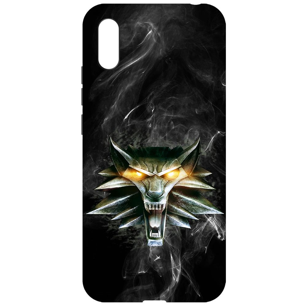 

Чехол-накладка Krutoff Soft Case Ведьмак. Школа Волка для Xiaomi Redmi 9A черный
