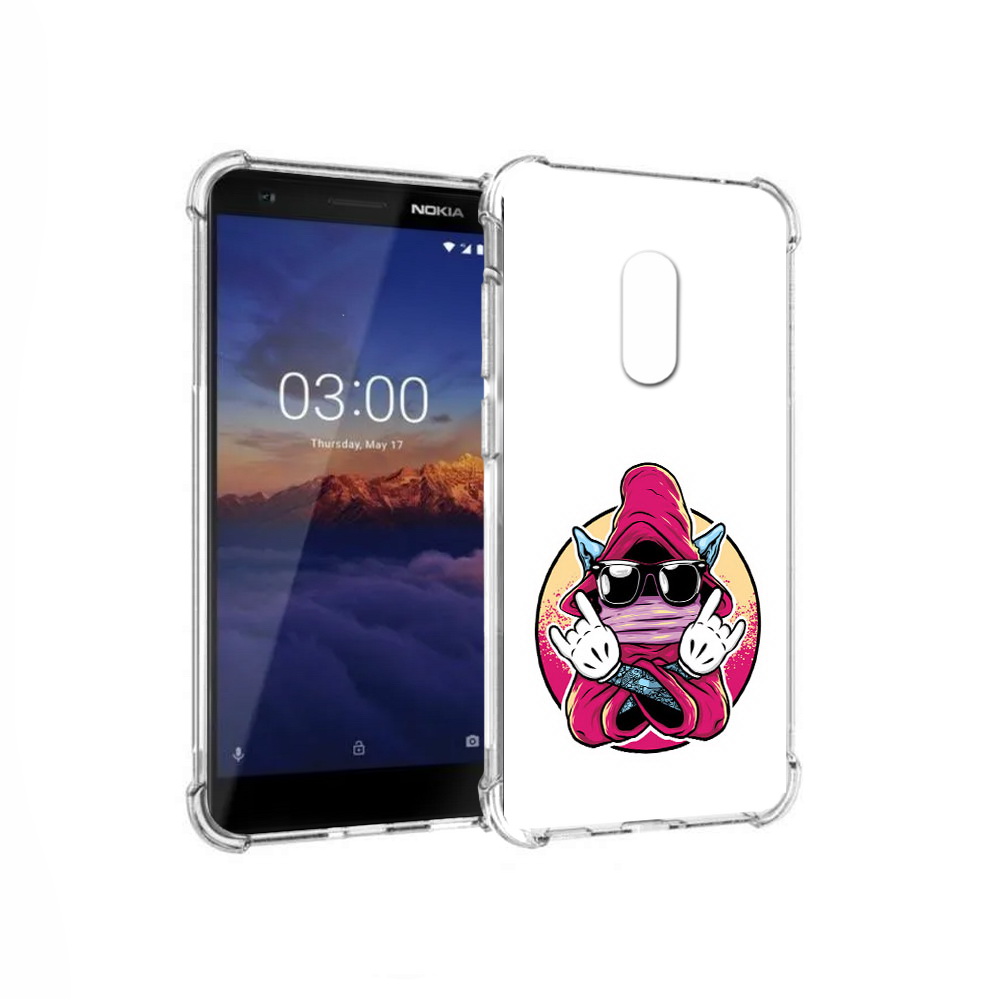 

Чехол MyPads Tocco для Nokia 3.1 йоу (PT114125.119.382), Прозрачный, Tocco