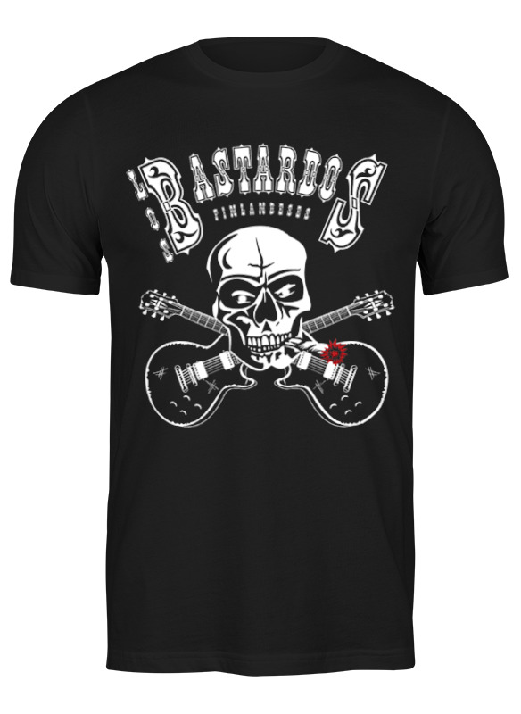 

Футболка мужская Printio Los bastardos finlandeses черная L, Черный, Los bastardos finlandeses