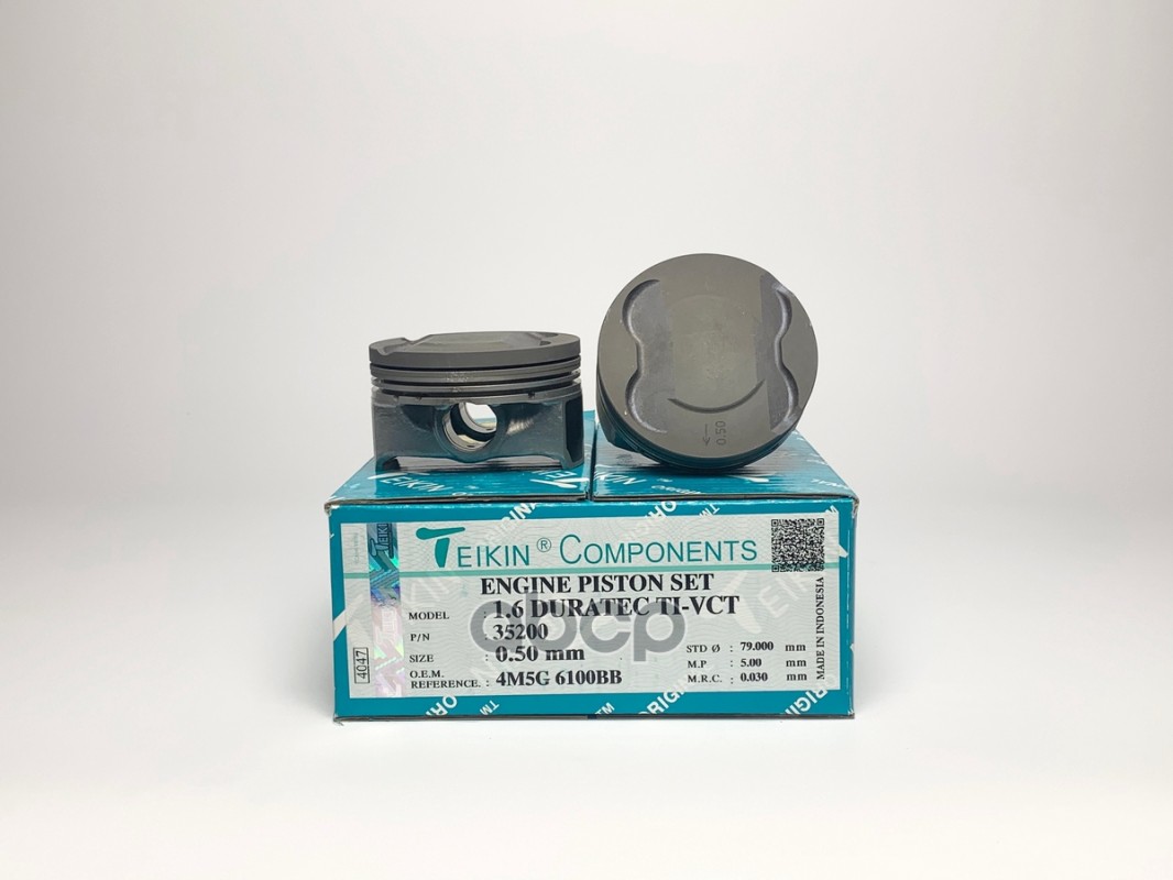 

Поршень без колец TEIKIN 35200050 Ford 1.6 Duratec Ti-Vct D79.0+0.5