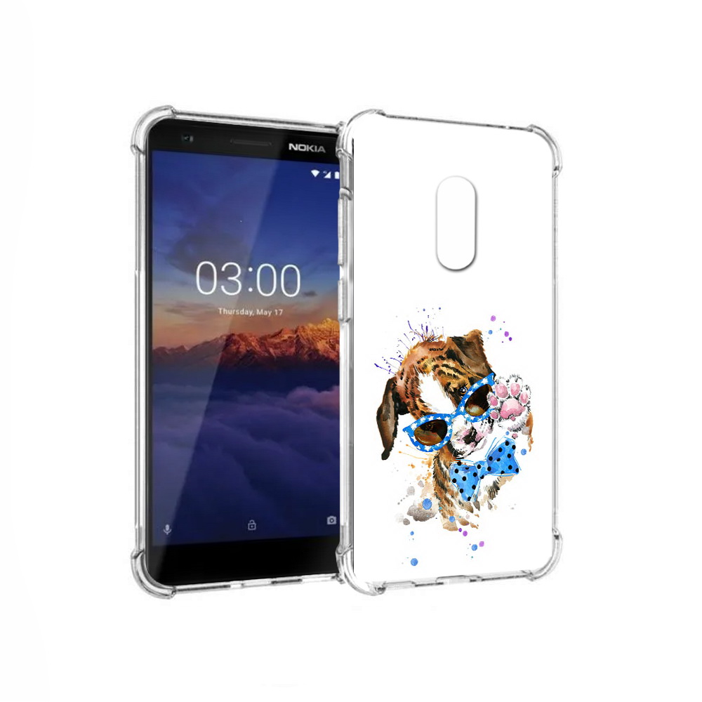 

Чехол MyPads Tocco для Nokia 3.1 лапочка (PT114125.119.434), Прозрачный, Tocco