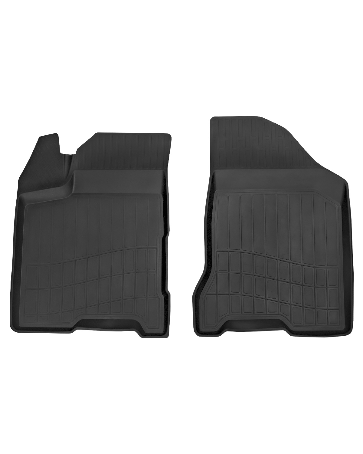 

Передние коврики в салон Lada Vesta SD/SW/SW Cross (2015- Н.В.) GRAND, резина, 2 шт.