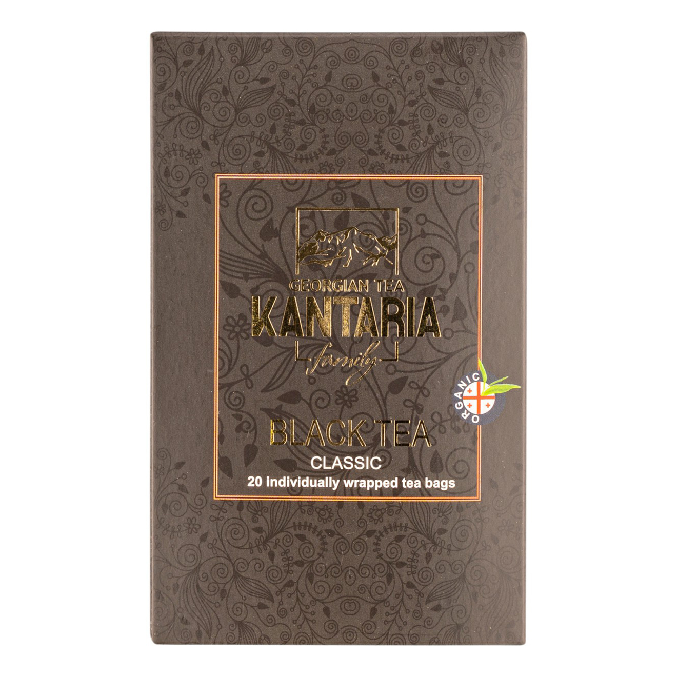 Чай черный Kantaria классический в пирамидках 2,5 г x 20 шт