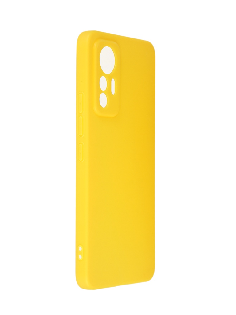 

Чехол DF для Xiaomi 12 Lite Silicone Yellow xiCase-67, Желтый, Xiaomi 12 Lite