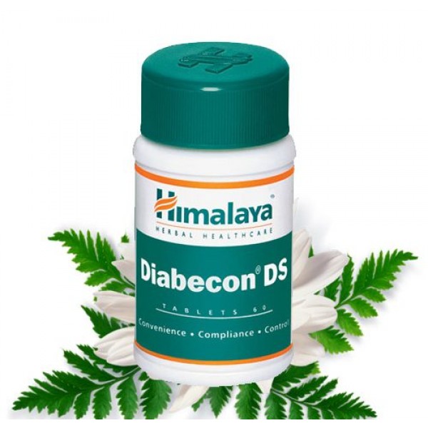 Таблетки Диабекон ДС Хималая Diabecon DS Himalaya 500 mg При диабете 60таб