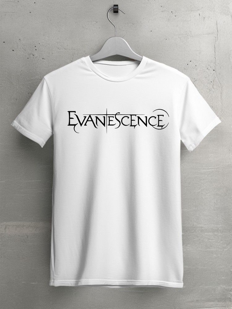 Футболка мужская HYPNOTICA музыка Evanescence - 1651 белая 3XL