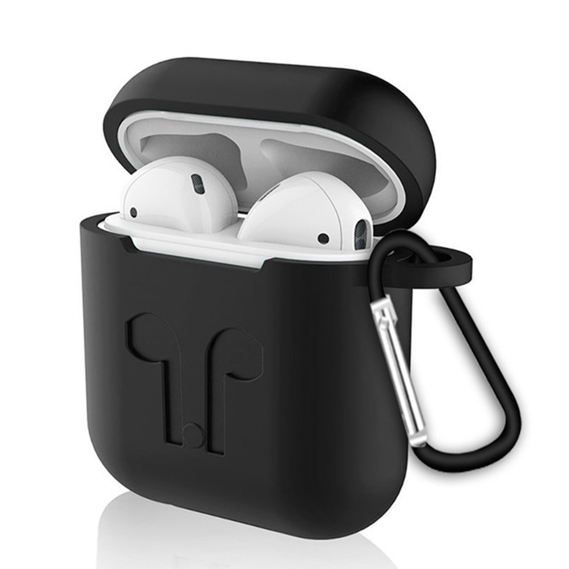 

Силиконовый чехол Devia Silicone Case для Apple AirPods, черный, Silicone Case