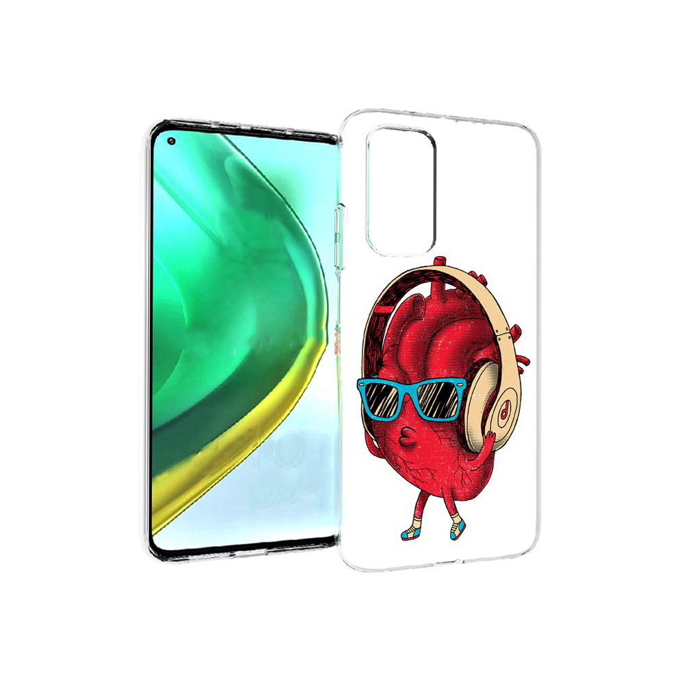 

Чехол MyPads Tocco для Xiaomi Mi 10T Pro слушай сердце (PT154683.267.609), Прозрачный, Tocco