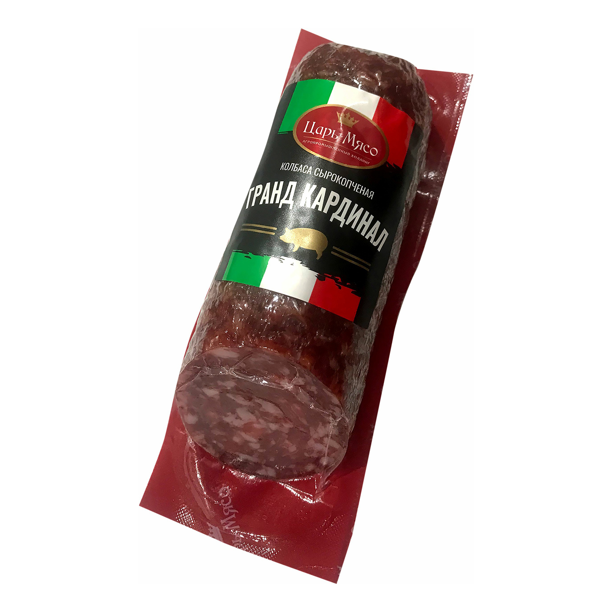 

Колбаса сырокопченая Царь-Мясо Гранд Кардинал полусухая