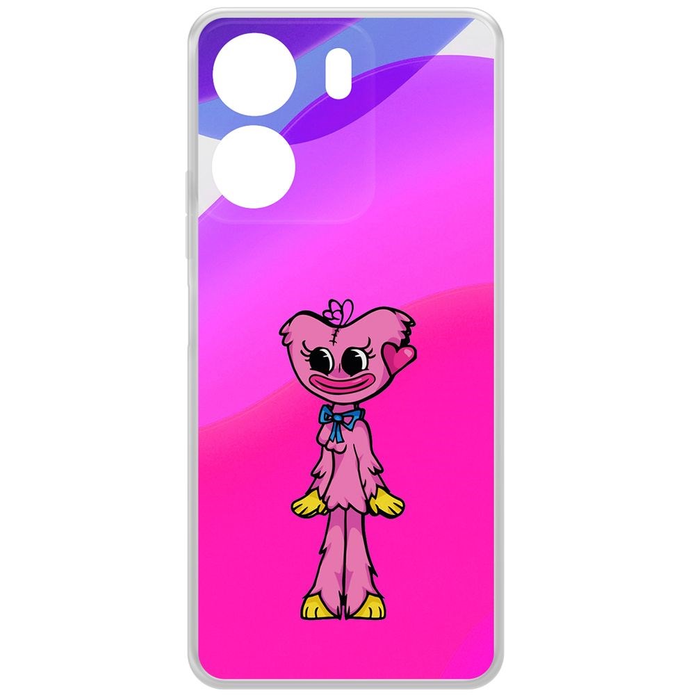Чехол-накладка Krutoff Clear Case Хаги Ваги - Киси Миси для Xiaomi Redmi 13C