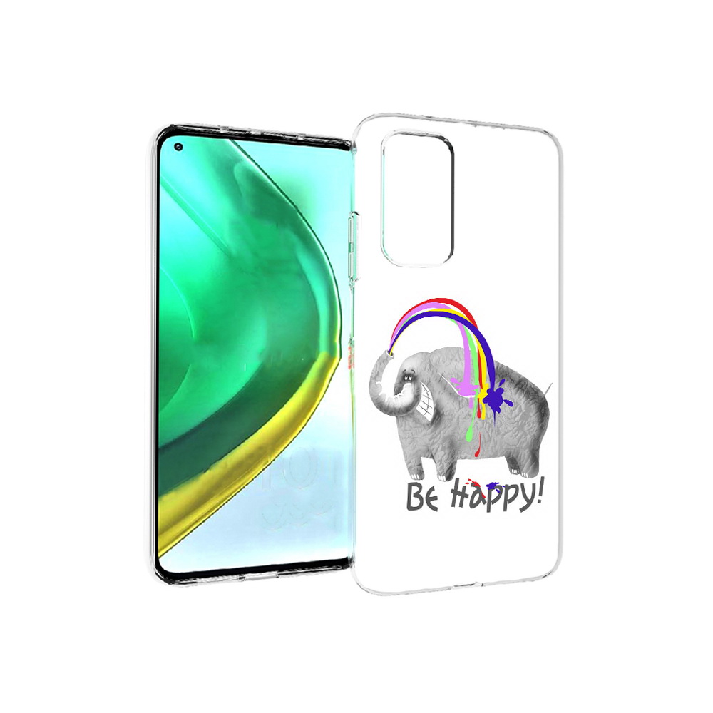 

Чехол MyPads Tocco для Xiaomi Mi 10T Pro счастливый слон (PT154683.267.632), Прозрачный, Tocco