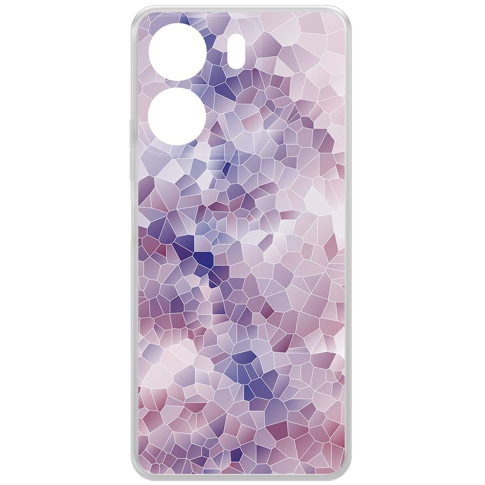 

Чехол-накладка Krutoff Clear Case Витраж 2 для Xiaomi Poco C65, Прозрачный