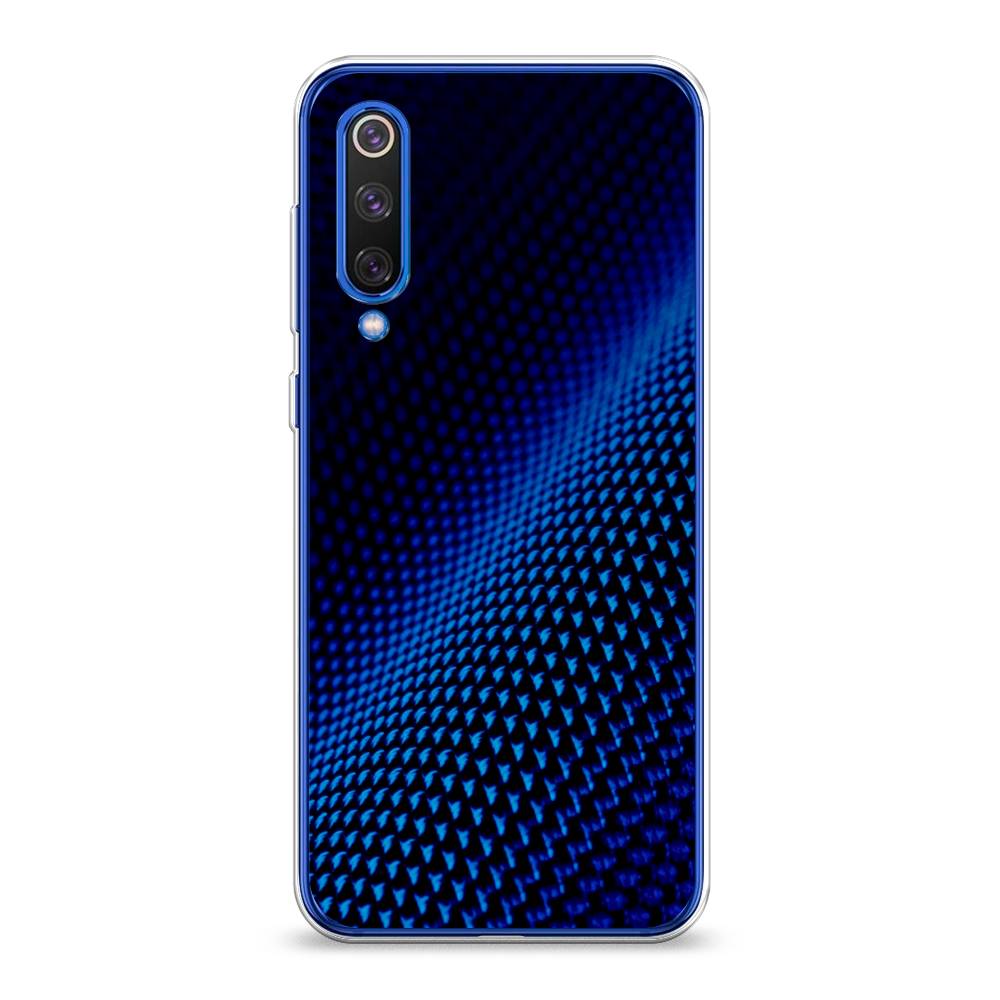 фото Чехол awog "синий карбон" для xiaomi mi9 se