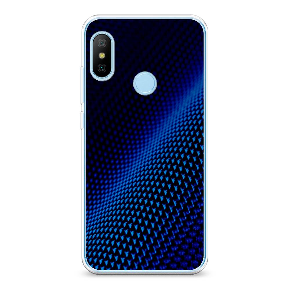 

Чехол Awog на Xiaomi Mi A2 Lite "Синий карбон", Разноцветный, 34250-3