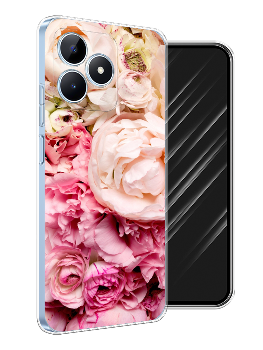 

Чехол Awog на Realme C60 "Пионы яркие", Розовый, 2516550-1