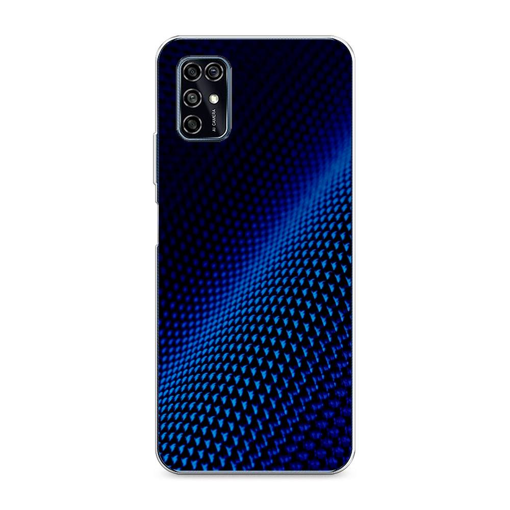 

Чехол Awog на ZTE Blade V2020 Smart / ЗТЕ Блэйд V2020 Smart "Синий карбон", Разноцветный, 133850-3