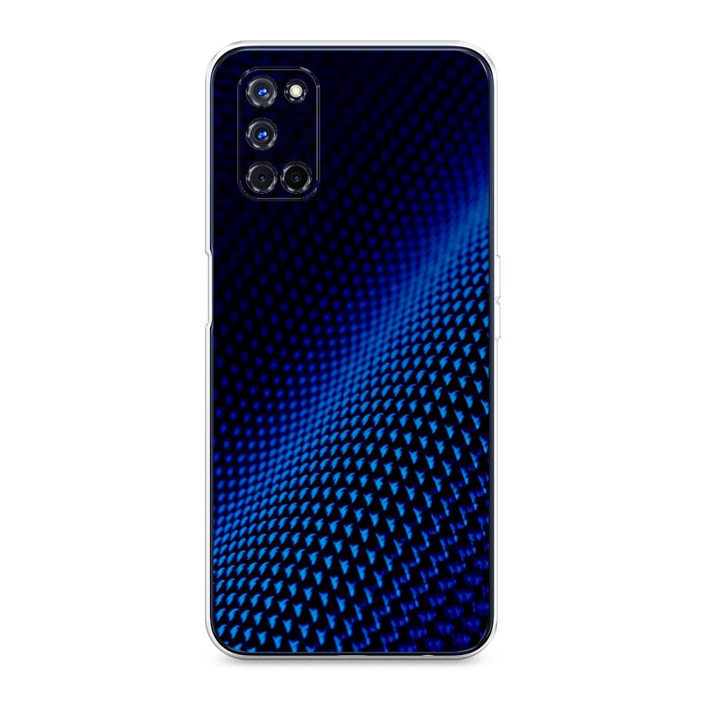 

Чехол Awog на Oppo A52 "Синий карбон", Разноцветный, 253150-3
