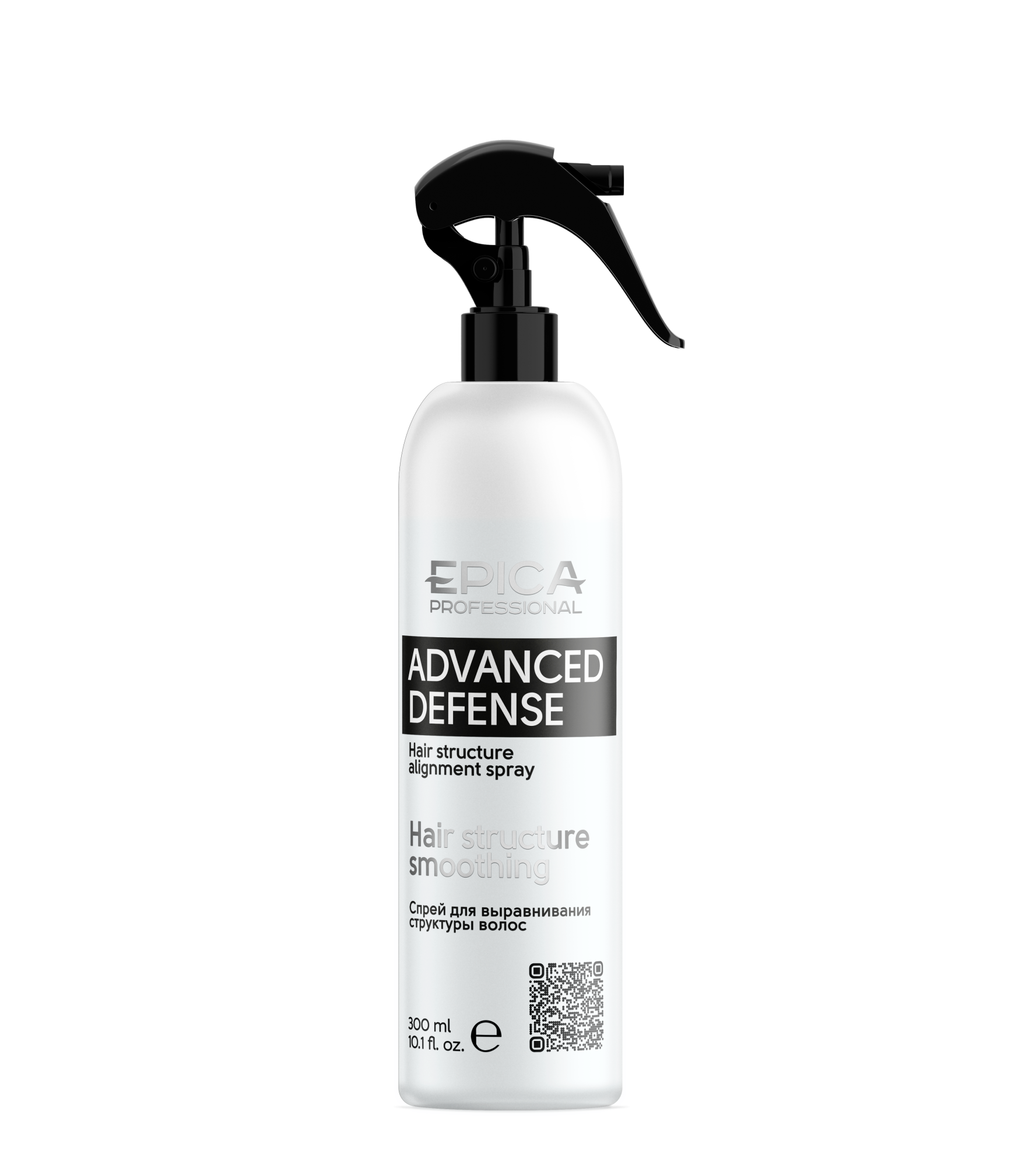 Спрей Epica Advanced Defense для выравнивания структуры волос, 300 мл средство для защиты волос перед химической завивкой curl definer