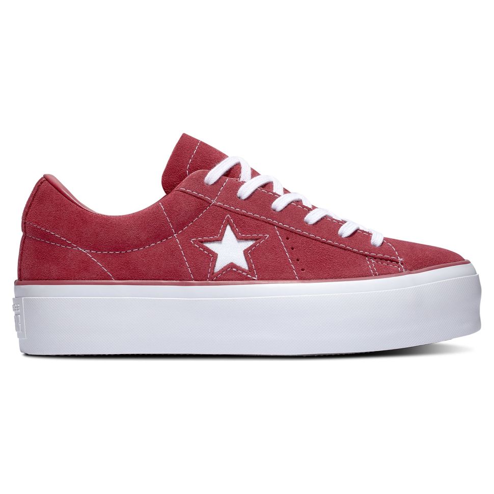 фото Кеды женские converse 563488 красные 35 ru