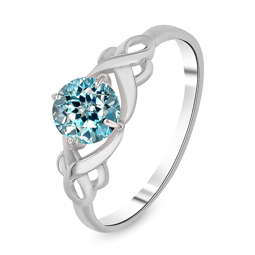 

Кольцо из серебра р.  585Gold 701011157, топаз, 701011157