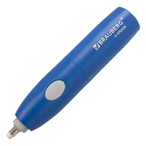 

Ластик электрический Brauberg X-ERASE, + 16 сменных ластиков, 229608, 2 шт, Белый