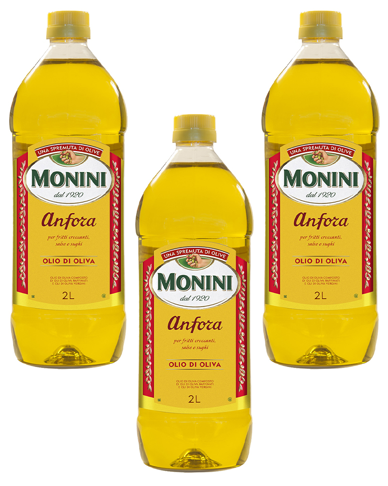 Масло оливковое Monini 2 л - 3 шт.