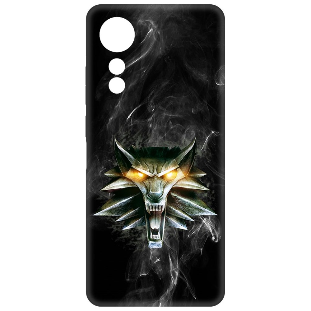 

Чехол-накладка Krutoff Soft Case Ведьмак. Школа Волка для Oppo A78 4G черный