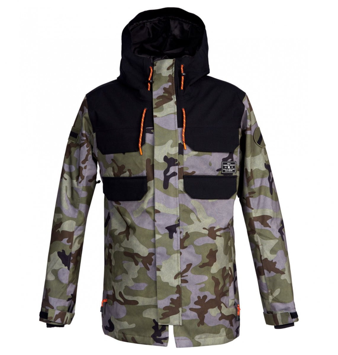 

Куртка DC Haven, woodland camo castlerock, Зеленый;серый;черный, Haven