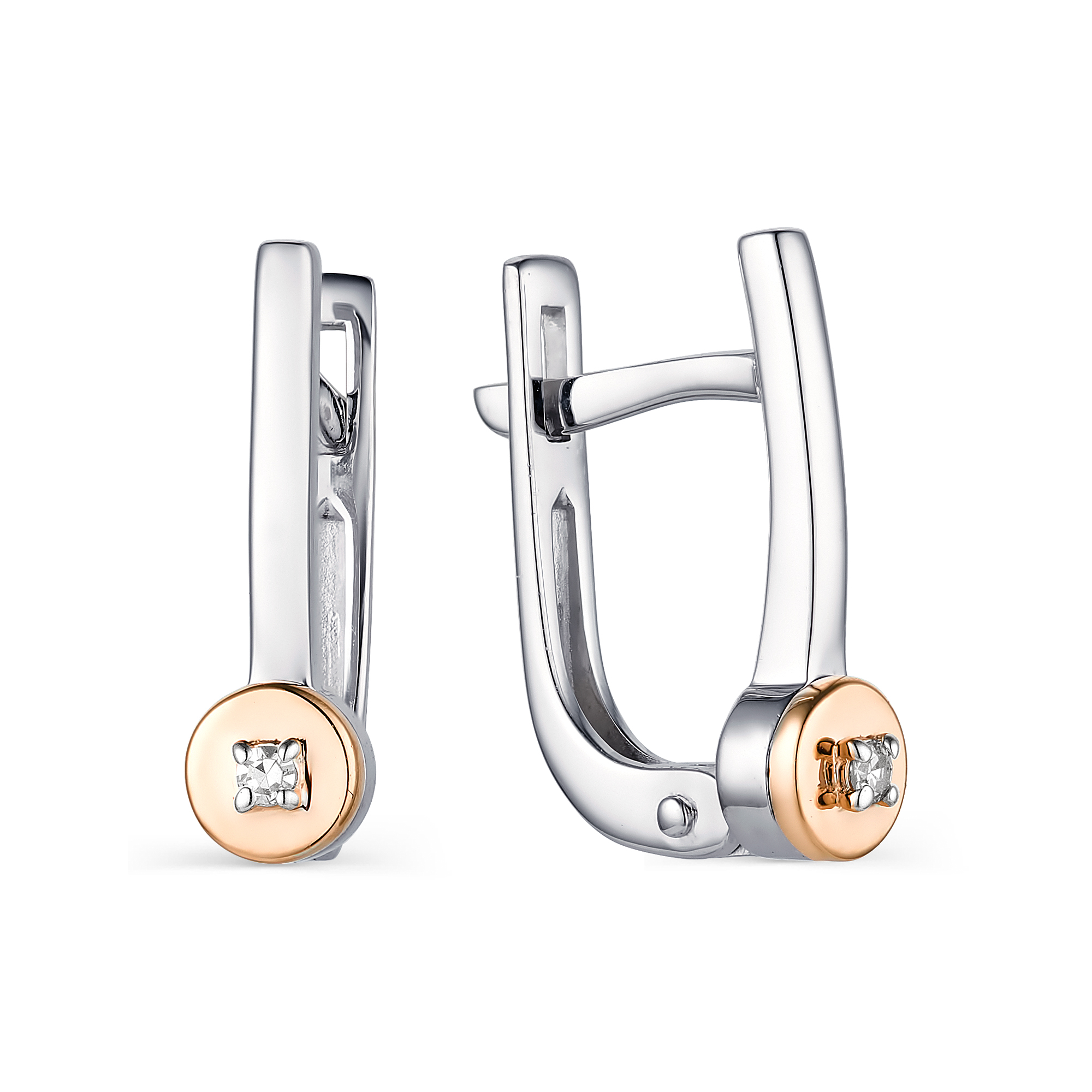 

Серьги из серебра с бриллиантом АЛЬКОР 02-1648/000Б-00, 02-1648/000Б-00