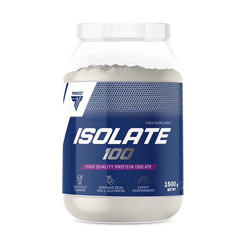 Trec Nutrition Isolate 100, 1500 г, вкус: крем-ваниль