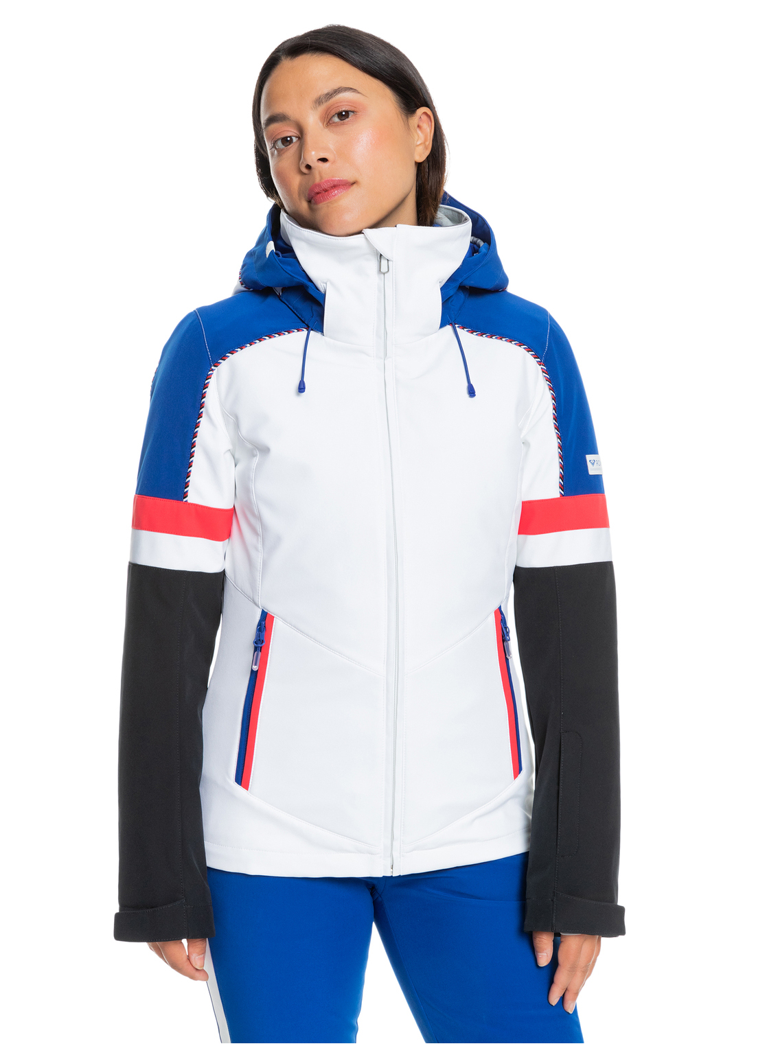 фото Куртка roxy ski chic, bright white, l int