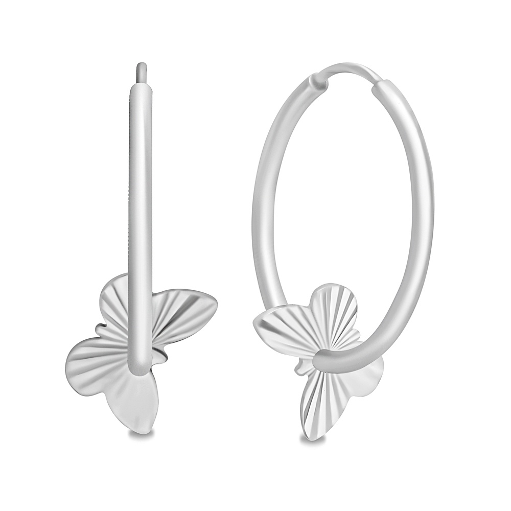 

Серьги конго из серебра 585Gold 702009849, 702009849