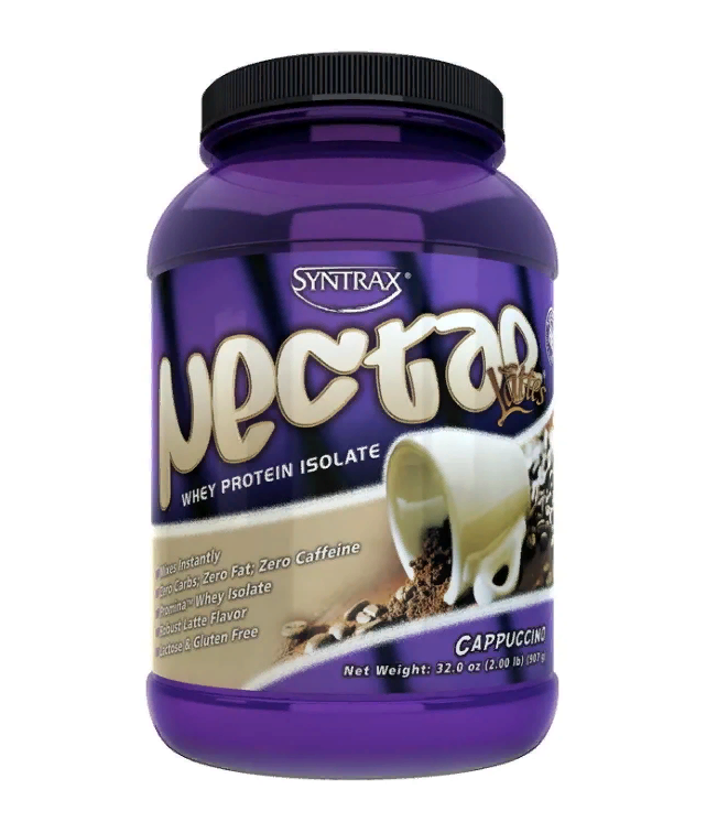 

Syntrax Nectar изолят, 907 г, вкус: капучино, Nectar