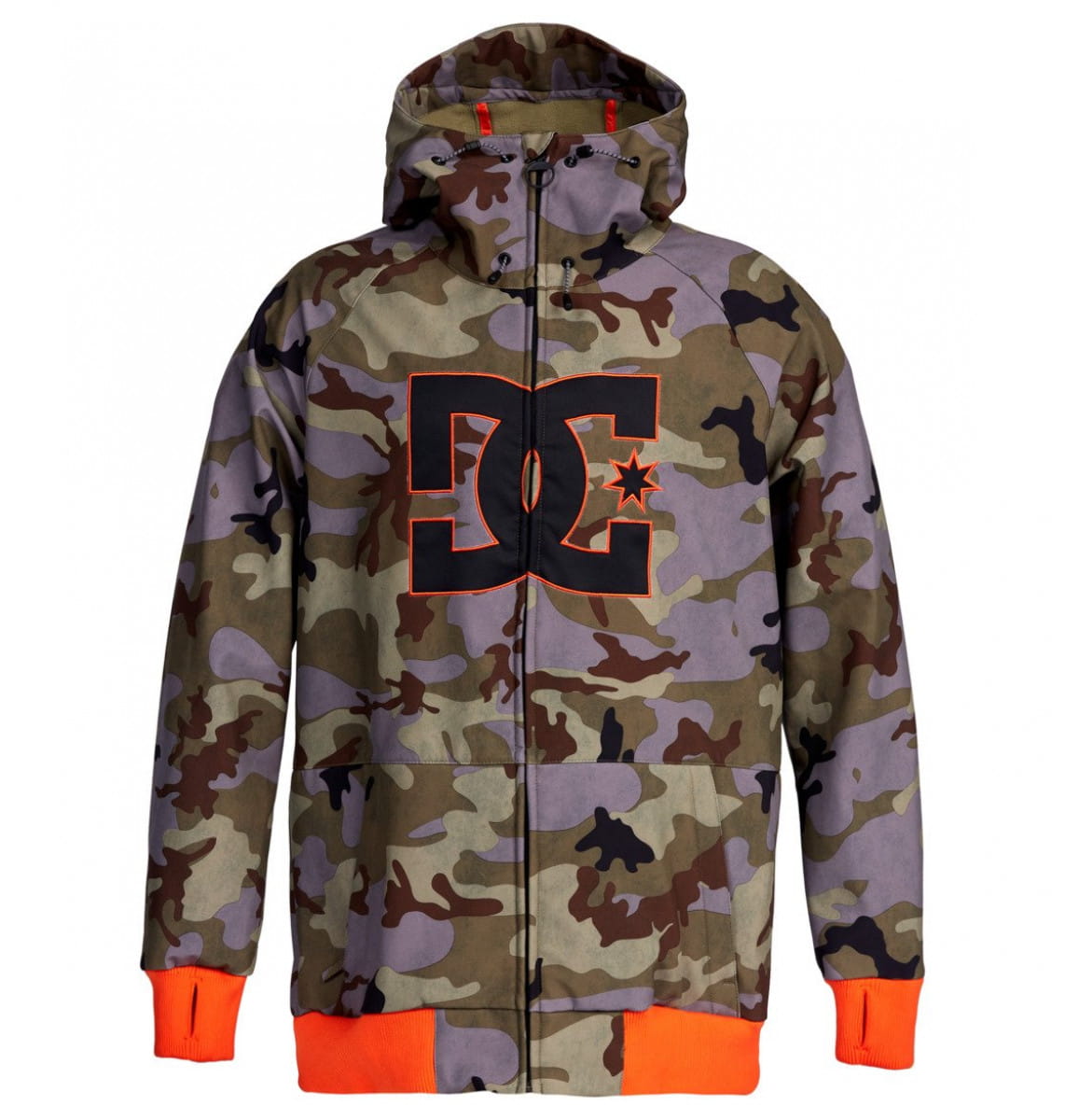 фото Куртка dc spectrum, woodland camo castlerock, s int