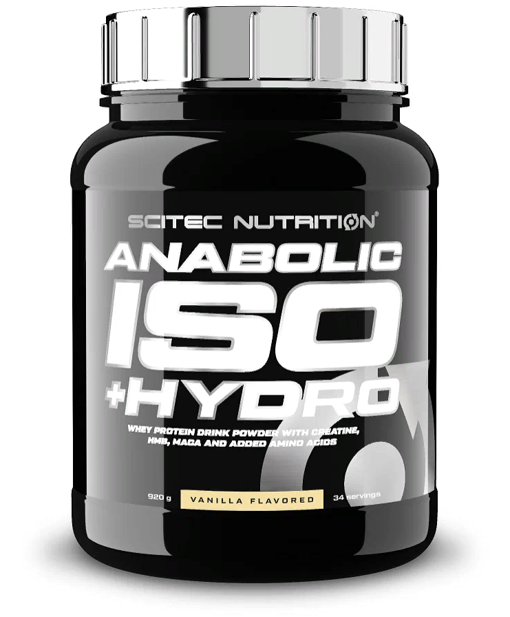 

Scitec Nutrition Anabolic Iso+Hydro, 920 г, вкус: ваниль, Anabolic Iso+Hydro