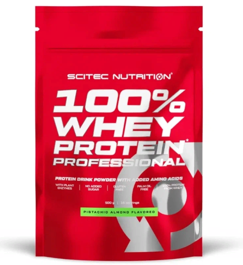 Scitec Nutrition Whey Protein Professional, 500 г, вкус: миндаль-фисташки