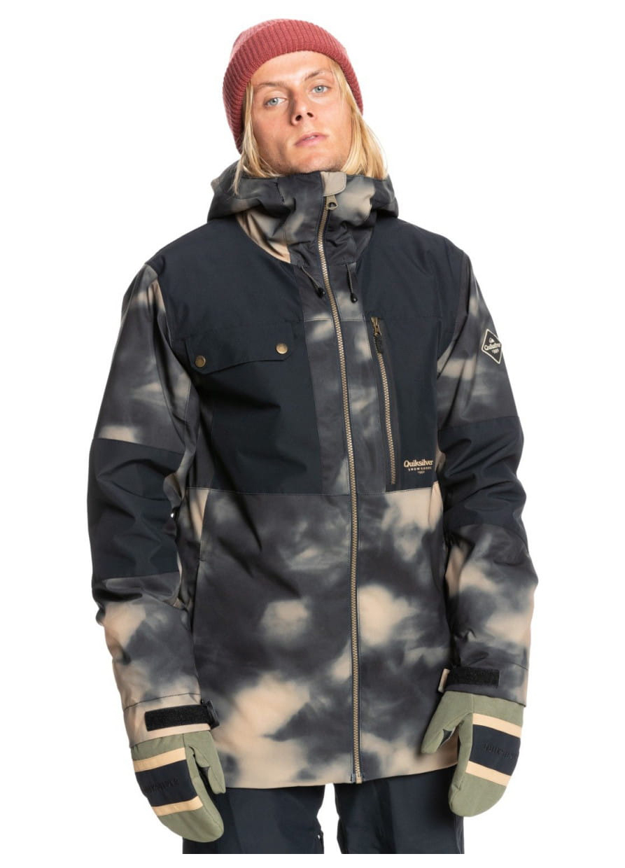 фото Куртка quiksilver tamarack, tannin particul, xl int